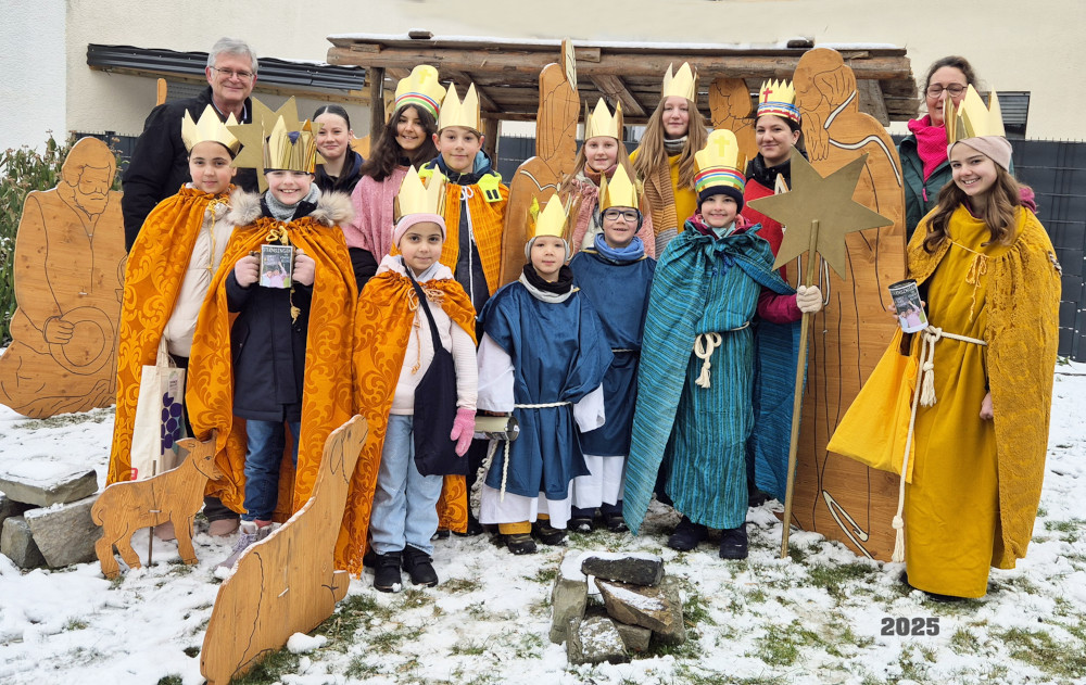 Sternsinger in Holler 2025