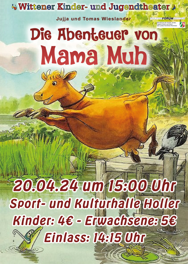 "Die Abenteuer von Mama Muh", Plakat
