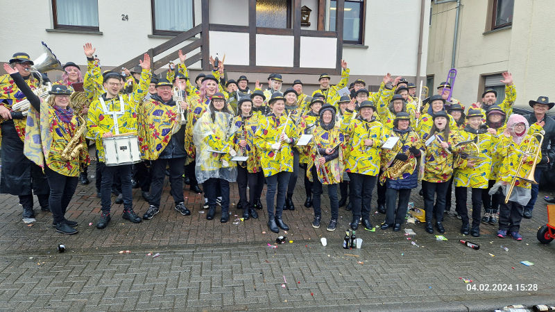 Fastnachtszug 2024, Foto: Josef Baumann