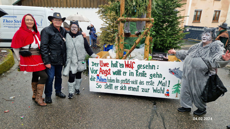 Fastnachtszug 2024, Foto: Josef Baumann