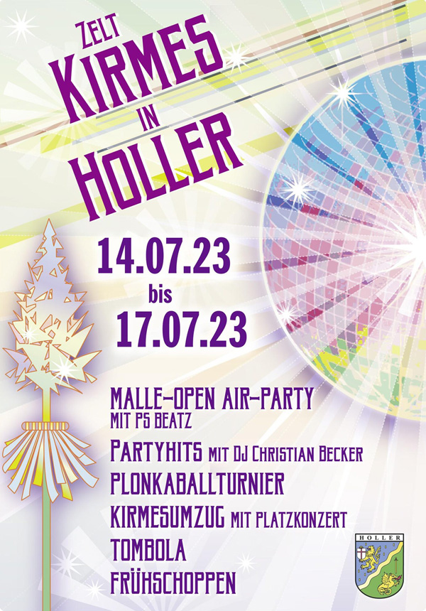 Kirmes in Holler – 14. bis 17.7.2023