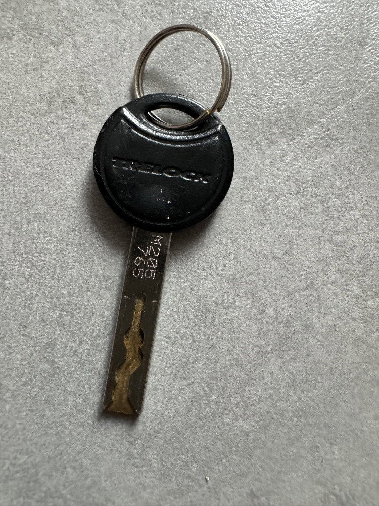 gefundener Schlüssel